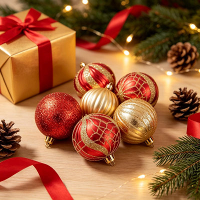 Boule de Noël verte