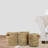 Natural Woven Table and Floor Cylindrical Seagrass Baskets-73908924