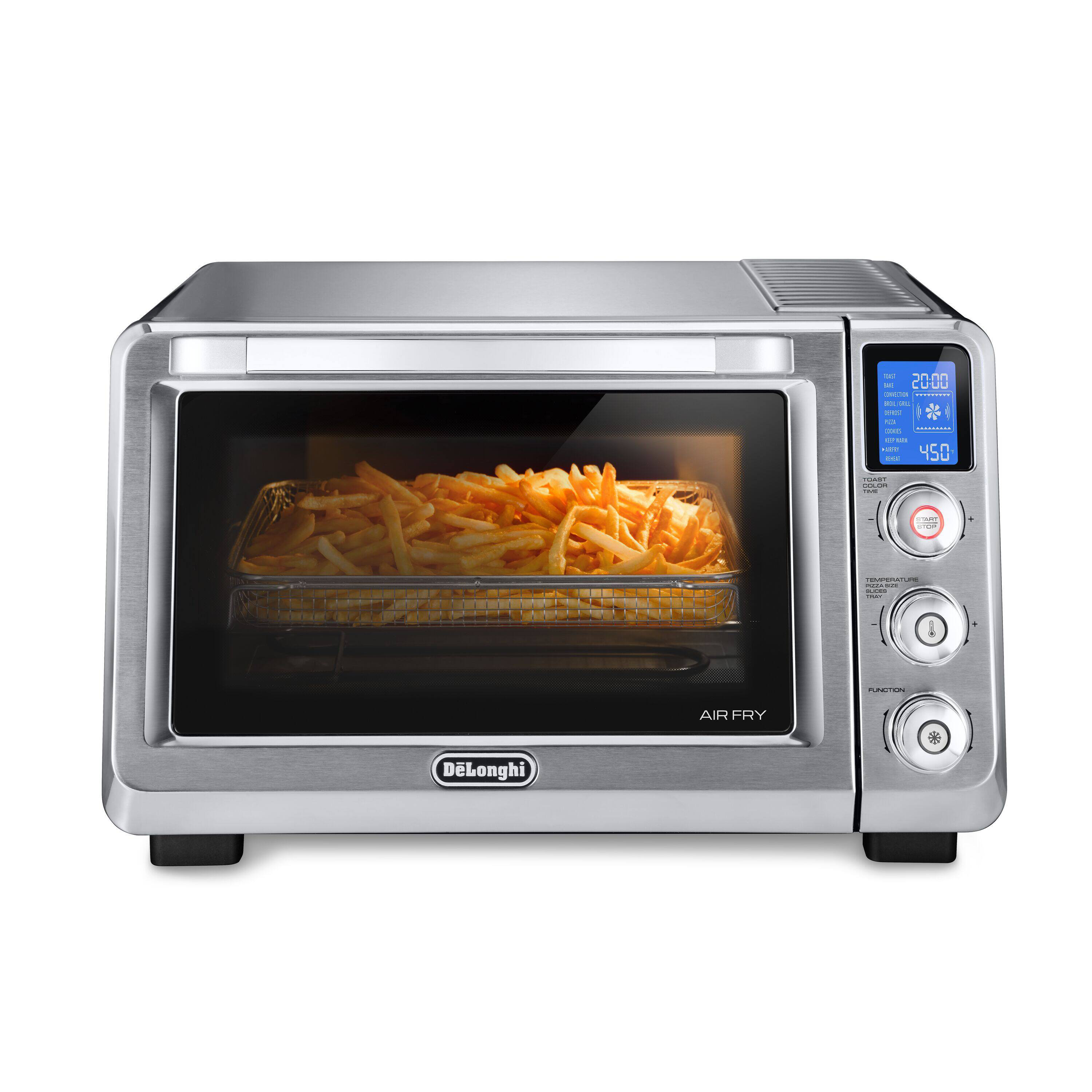 WHALL Air Fryer Oven, Max XL Large 30-Quart Smart Convection Oven,11-in-1  Toaster Oven with Steam Function,12-inch Pizza,6 slices of Toast, 4