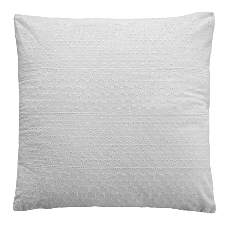 Eyelet Lace Euro Pillow Cover