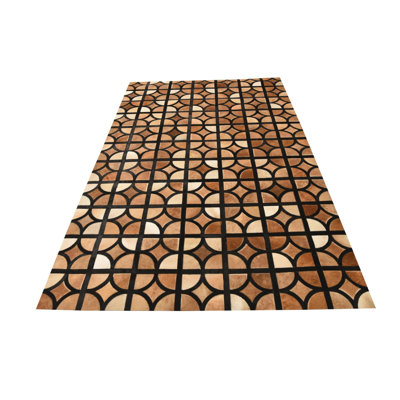 Tapis brun Ortega