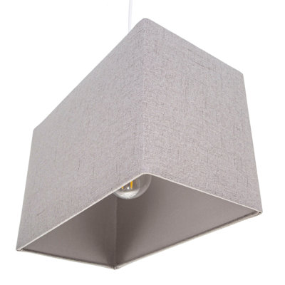Linen Rectangular Lamp Shade