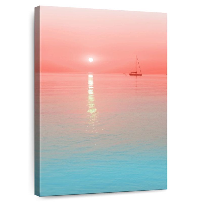 Gillard Coral Sea Sunrise, 12" H x 8" W