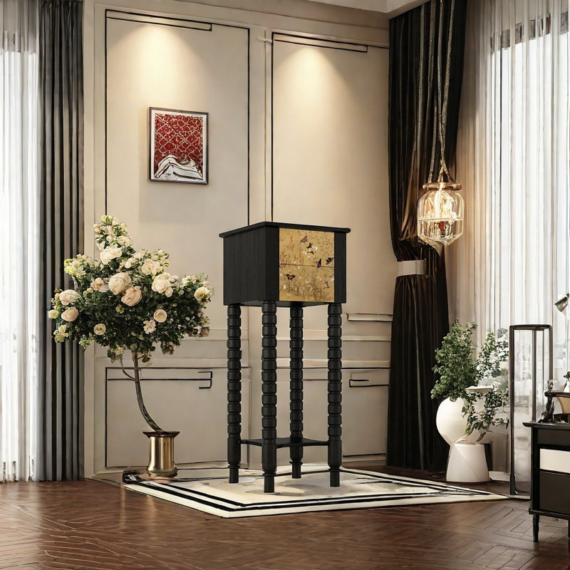 Armoire décorative simple et pratique de style français