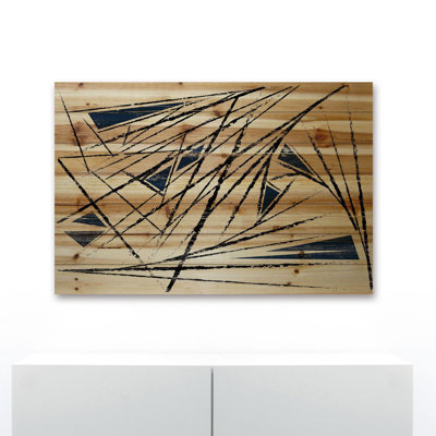 « lines of frustration », impression sur bois