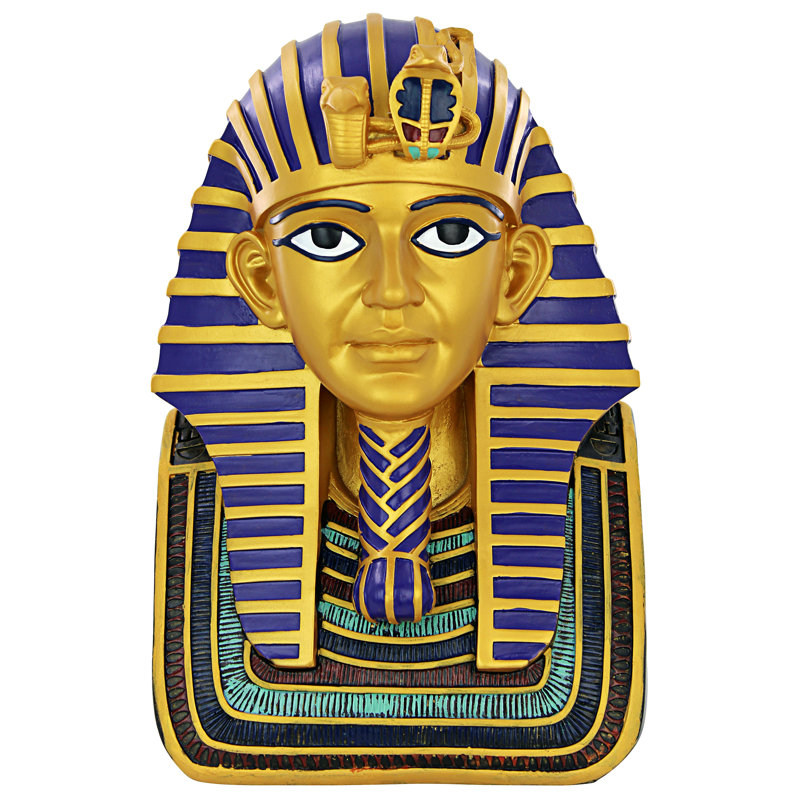 Golden Shroud Golden King Tut Bust