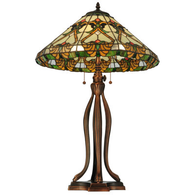 Meyda Tiffany & Stained Glass Table Lamp