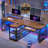 Double Computer Desk-1551059123