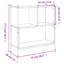 77.5cm H x 72cm W Steel Standard Bookcase-94263250
