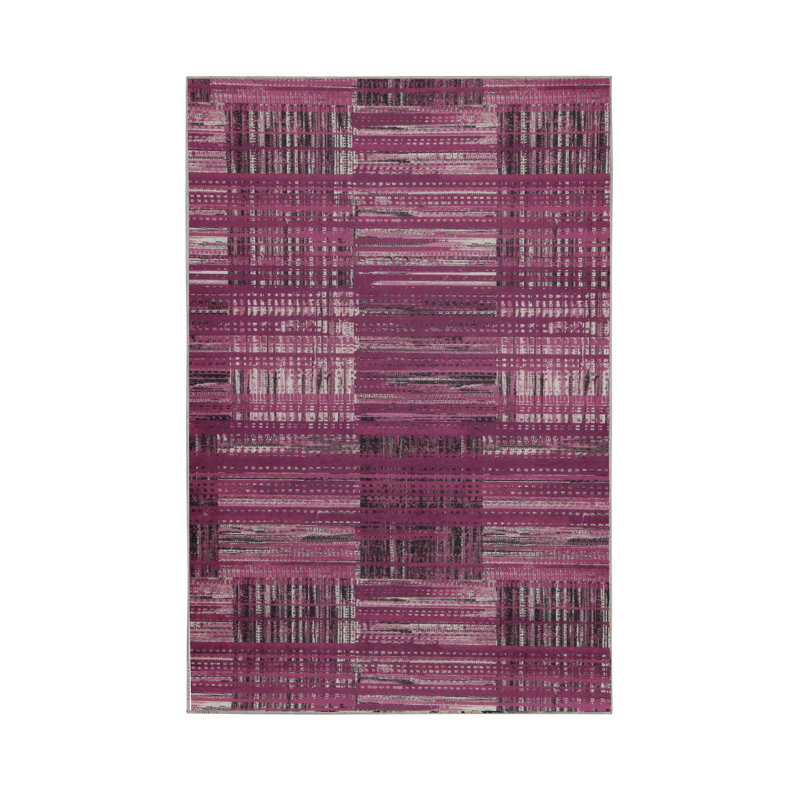 Premium Woven Carpet, 2.6 x 4.0 Feet | 100% Polyester, Antibacterial, Non-Slip Underside | 3D Digital Printing, Machine Washable, Pile Height: 0.04 in | Ideal for Living Room, Bedroom, and Home Decor