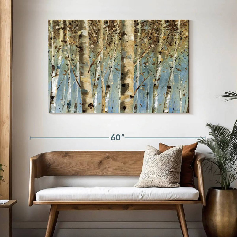 Harnek Birch White Forest I, H 32 po x l 48 po