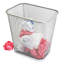 Panier à déchets en acier