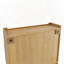 Armoire murale rétro à deux portes avec rangement à trois niveaux et porte-serviettes-912380997