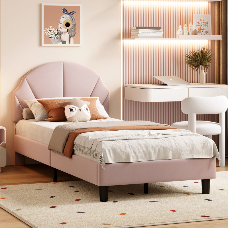 Bed, 90, Pink