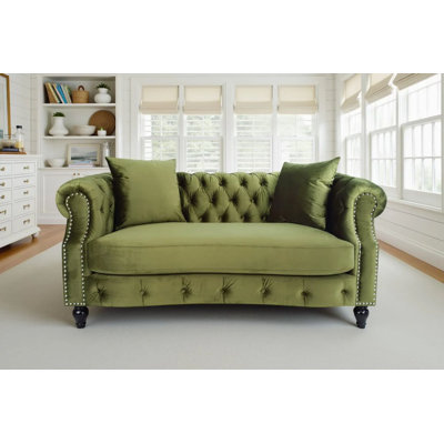 Mocanaqua 2 Seater Velvet Sofa