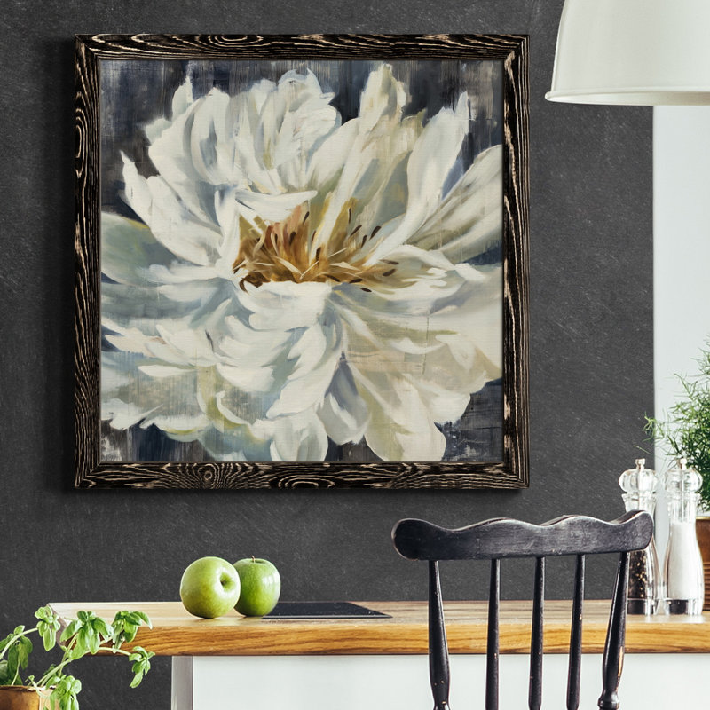 «Late Bloomer», reproduction sur toile encadrée, Cadre noir, H 27,5 po x l 27,5 po x P 1,5 po