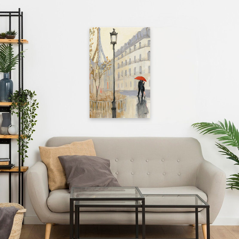 To The Metro II - Architecture, paysage urbain noir et beige, H 24 po x l 16 po