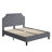 Aluino Arched Button Tufted Upholstered Platform Bed Frame - No Box Spring Required-395099103-395099102