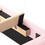 Structure de lit double tapissier pleine grandeur avec support en lattes de bois-129694012