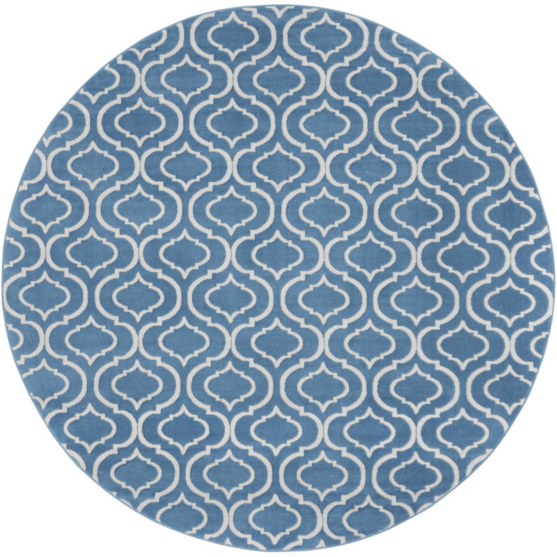 Tapis bleu Sheron, Rond 8 pi