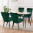 Velvet Upholstered Parsons Chair-1350429827