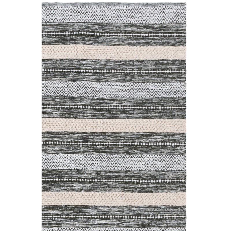 Maudry 976 Area Rug In Green / Ivory, Runner 2'3" x 8'