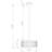3 - Light Drum Chandelier