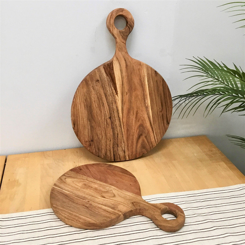 Oval Wood 19" x 13.5" Chopping Board