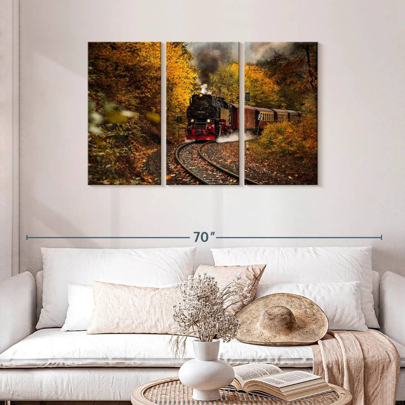 Mehar Wernigerode Steam Train, 28" H x 45" W