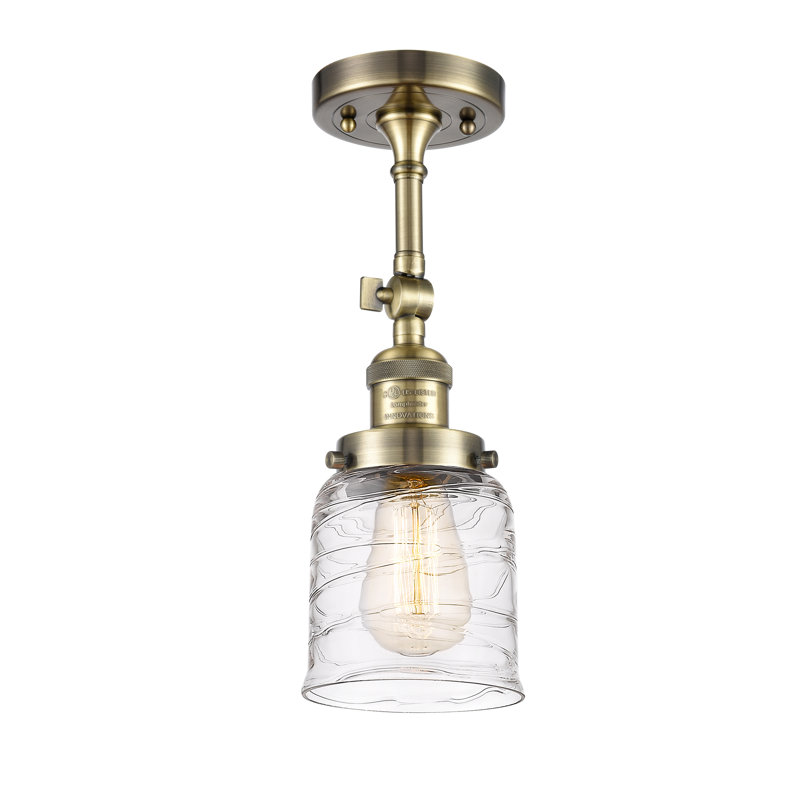 Applique murale 1 lumière Shauna Bell, Ampoule non incluse, H 10 po x l 5 po x P 7 po