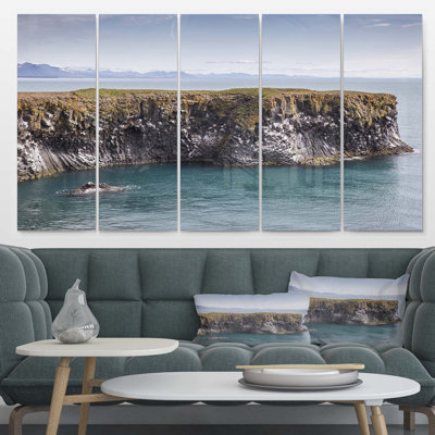 " Huge Rock In Coastline " 5 - Pieces