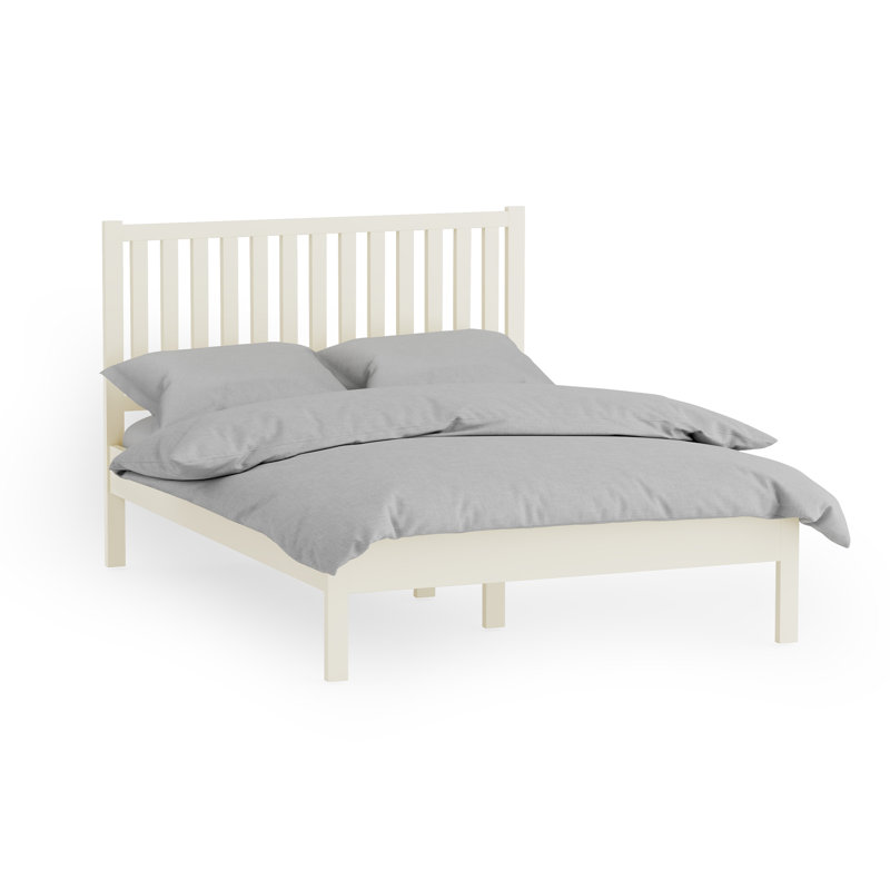 Maroa Bed Frame   , 159.5 x 204.5 cm, White