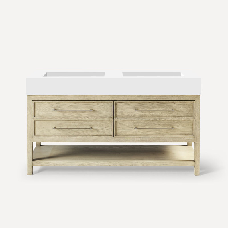 Skaarsgard 60" Double Bathroom Vanity Set