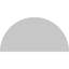 Semi-Circle with Smooth Architectural Grade PVC Pediment-41860883