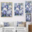 Pétales d'iris blancs et mauves sur toile-1206354895-1206354894