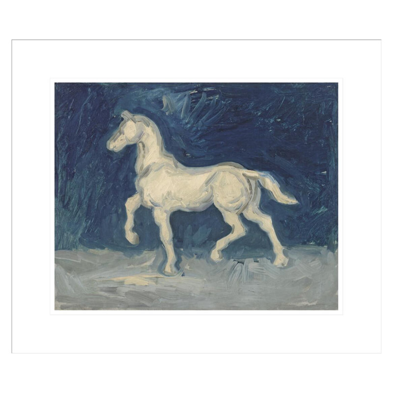 Cheval par Vincent van Gogh, H 17,75 po x l 20,69 po