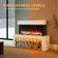 Carlton Castleton Fires & Fireplaces 120Cm W Electric Fire