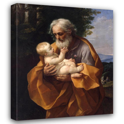 St Joseph with the infant Jesus