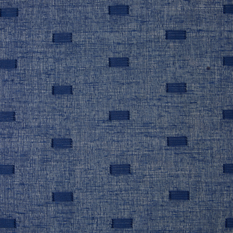 Gracieuse Semi Sheer Curtain Pair, Navy