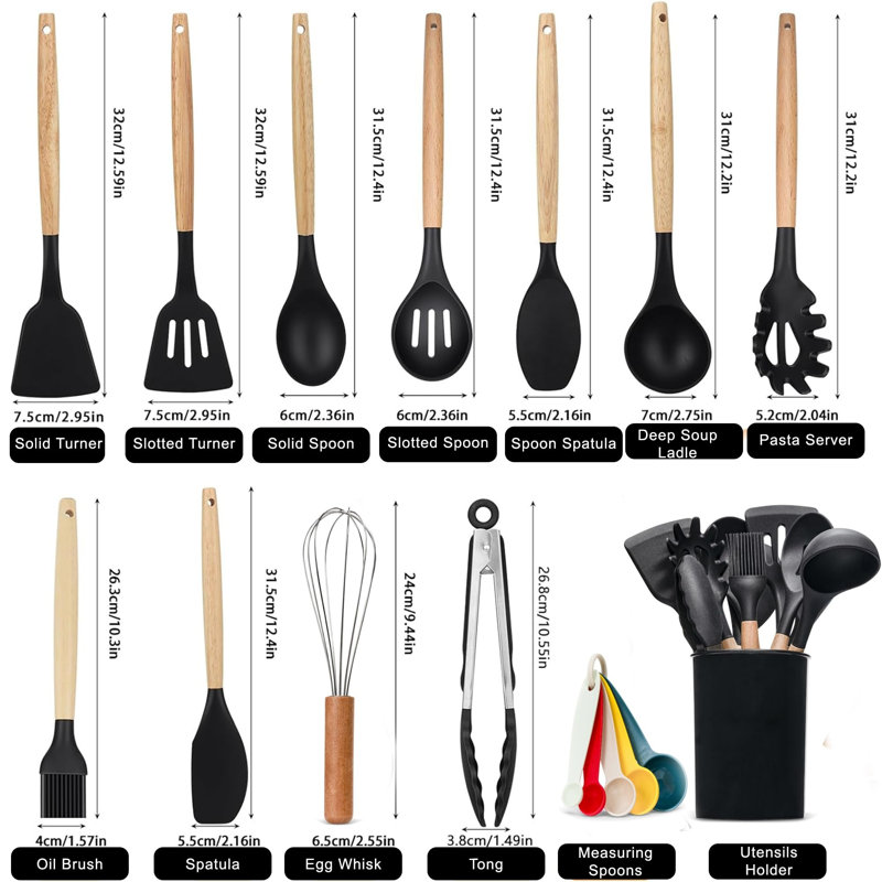 Vencier 17 Utensil Set