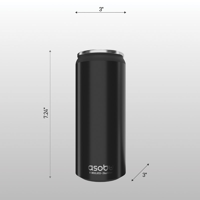 Asobu 17 oz. Gobelet de voyage en acier inoxydable