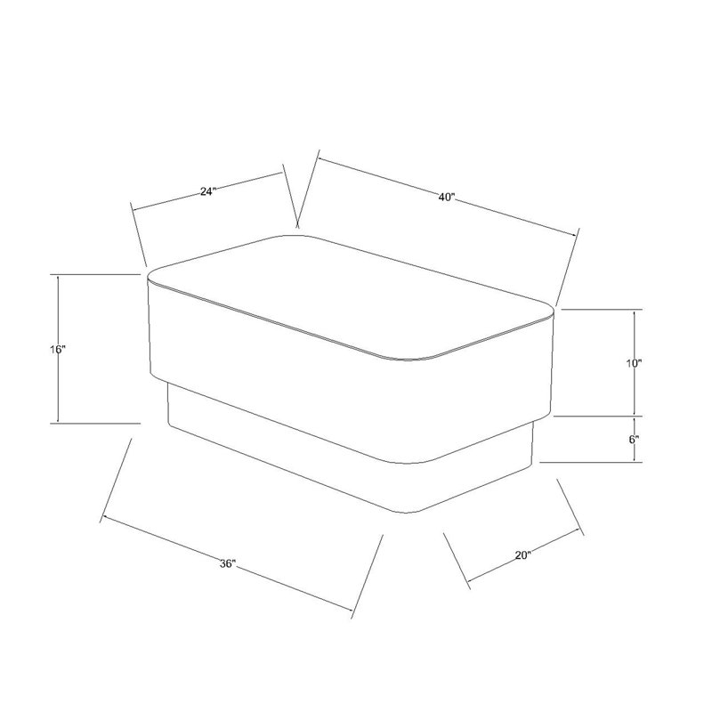 Klenk Solid Coffee Table