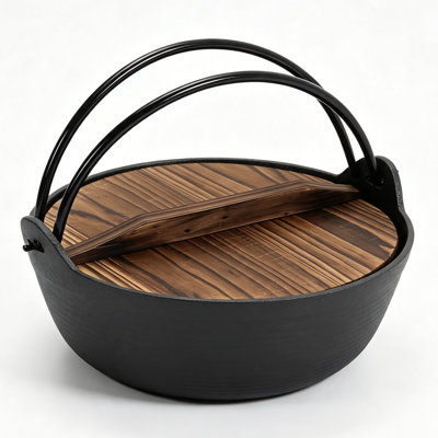 Breeins 4 L Non-Stick Cast Iron Stainless Steel Stock Pot