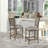 Roquefort Upholstered Counter Stool-74307451