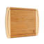 Grandes planches à découper pour la cuisine - planche à découper en bois de bambou avec rainure à jus - planches à charcuterie et bloc à découper pour viande, plateau de service-124211131