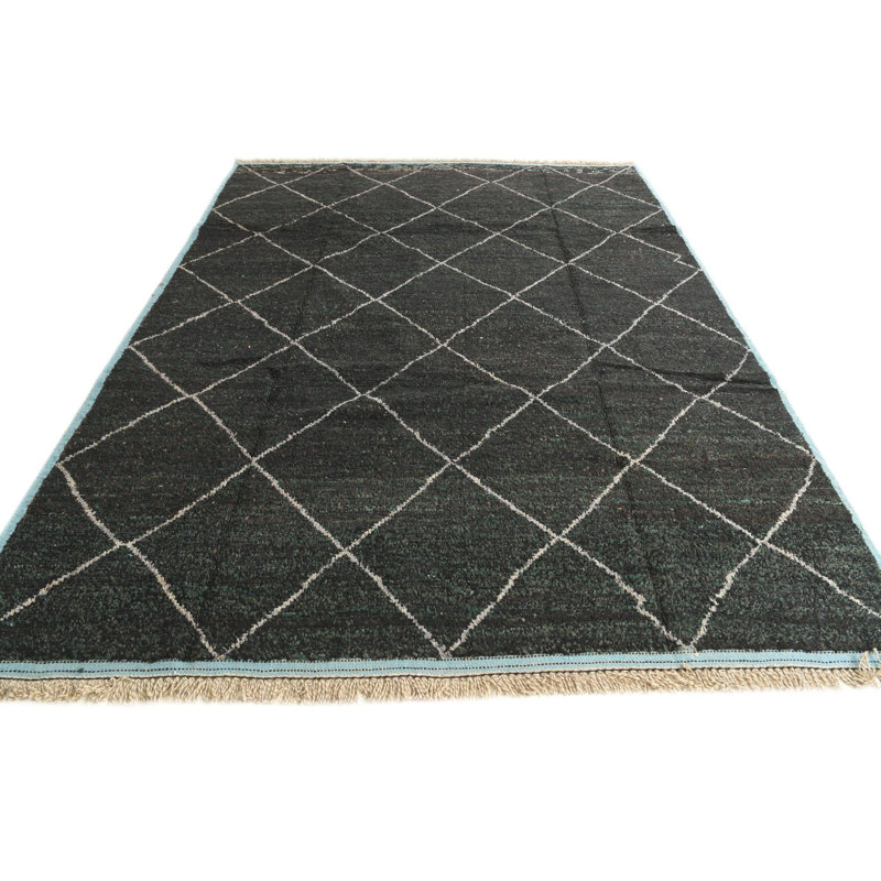 Tapis noir 8 x 11 Ottilie