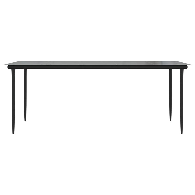 Ensemble repas d'extérieur rectangulaire Catarcio, L 78,7 po x l 39,4 po x H 29,1 po, 8