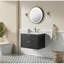 Meuble-lavabo mural simple 30 po avec lavabo en céramique