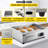 VEVOR 17.8'' Non Stick Electric Grill