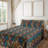 Ambesonne Trees Sheet Set Winter Forest Pattern Dots Charcoal Grey and Multicolor-109350906